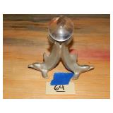 Dolphin Themed Crystal Ball Decor