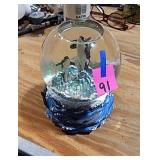 Snowglobe w/ 2 Oracas S.F. Music Box Co