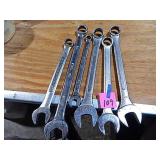 6ct Combo Wrench 3/8, 2ct 9/16, 2ct 11/16