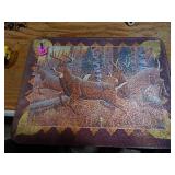Glass Deer Themed Cutting Board 12' x 16'