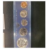 1966 SMS BU Silver Mint Set