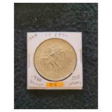1968 25 Pesos Olympic .720 Silver