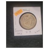 1943 GB Silver 2 Shillings