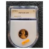 1978 S PR70 DECAM Lincoln Cent