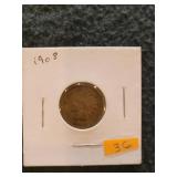 1908 Indian Cent