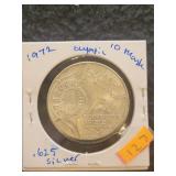 1972 Olympic 10 Mark .625 Silver