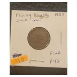 1857 Flying Eagle Small Cent