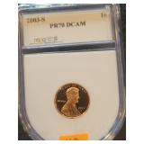 2003 S PR70 DCAM Lincoln Cent