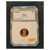 1980 S PR69 Deep Cameo Lincoln Cent Lower Mintage