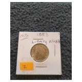1883 Liberty Nickle MS Condition