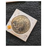 Franklin Mint Coin Dec. Indepen. .925 Silver 31.8g