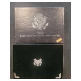 1992 US Mint Premier Silver Proof Set