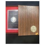 1971 Eisenhower US SIlver Proof Dollar Brown Box