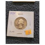 1935 Washington Quarter