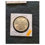 1972 10 Mark Olympic .625 Silver Uncirc.