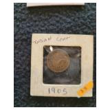 1905 Indian Cent