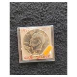 1976 S Uncirc. Ike Dollar 40% Silver