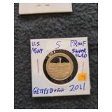 2011 Proof Quarter US Mint