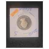 2010 S 90% Silver Proof Quarter