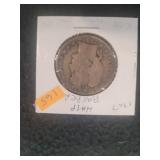 1907 Barber Half Dollar