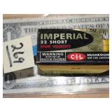 Vintage Imperial 22 Short 50rnds