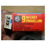 Geco 9mm Luger 123gr FM 50rnds