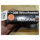 Musgrave 308 Win 20rnds