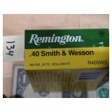 Remington 40 S&W 180gr JKTD HP 25rnds