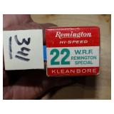 Vintage Remington 22 WRF Rem Spl 50rnds