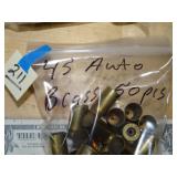 45 Auto Brass 50ct