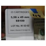 5.56x45mm SS109 Black Tip