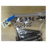 7.5x55 Swiss 19ct Brass & 1rnd