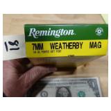 Remington 7mm WBY Mag 140gr PSP 20rnds