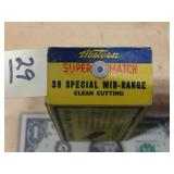 Vintage Super Match 38spl Mid Range 50rnds