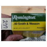 Remington 40 S&W 180gr JKTD HP 25rnds