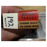 Vintage Peters Target 22LR 50rnds
