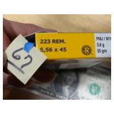 Sellier & Bellot 223 Rem 55gr FMJ 20rnds