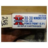 Winchester 30-30 Win 150gr PPSP 20rnds