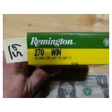 Remington 270 Win 130gr Core Lokt PTD SP 20rnds