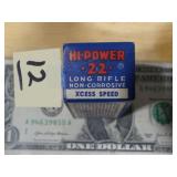 22LR Hi Power Federal 50rnds Vintage