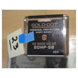 Speer Gold Dot 22 WMR 40gr 50rnds
