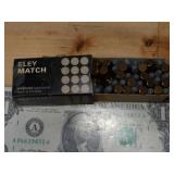Vintage Eley Match 38rnds 22LR