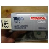 Federal 10mm Auto 180gr JHP 50rnds
