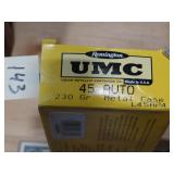 Remington UMC 45 Auto 230gr Metal Case 50rnds
