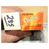 Federal Spitfire 22 Hyper-Velocity 22LR 50rnds