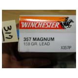 Winchester 357 Magnum 158gr Lead 50rnds