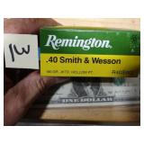 Remington 40 S&W 180gr JKTD HP 25rnds
