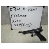 Crosman Mdl 2240 Cal .22 (5.5mm) Air Pellet Pistol