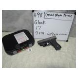 Glock Mdl 17 Cal 9x19 S/N VKL757 w/ Case & Lazer