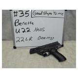 Beretta Mdl U22 Neus Cal 22LR S/N P85541 w/ 1 Mag